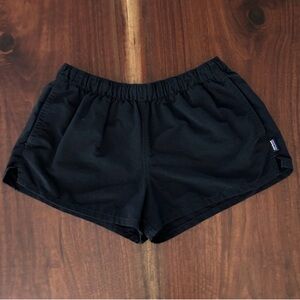 Patagonia Barely‎ Baggies Shorts Black 2.5” Size Medium